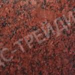 Ступени гранитные Империал Ред (Imperial Red) 1500x320x20 мм полированные