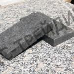 Гранитная брусчатка G654 Сезам Блэк 200х100х30 мм термообработка
