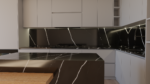 Кварцевый агломерат 8014 (Nero Marquina) 3200х1600х20 мм — изображение 2