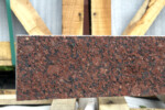Подступенок гранитный Империал Ред (Imperial Red) 1500x150x20 мм полированный — изображение 2