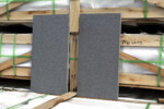 Гранитная плита Absolute Black 600x300x30 мм термообработка