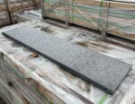 Гранитные ступени Steel Grey 1500x350x30 мм термообработка