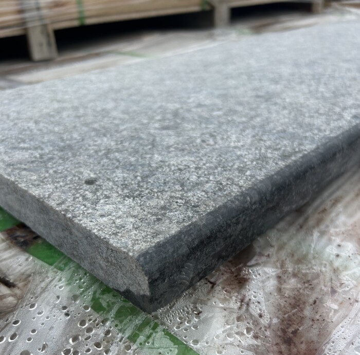 Гранитные ступени Steel Grey 1500x350x30 мм термообработка — изображение 3