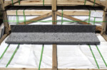 Гранитные ступени Steel Grey 1500x350x30 мм термообработка