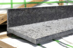 Гранитные ступени Steel Grey 1500x350x30 мм термообработка — изображение 4
