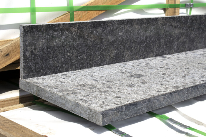 Гранитные ступени Steel Grey 1500x350x30 мм термообработка — изображение 4