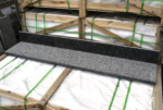 Гранитные ступени Steel Grey 1800x350x30 мм термообработка