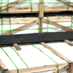 Подступенок гранитный G654 Sesame Black 1800x150x20 мм полированный