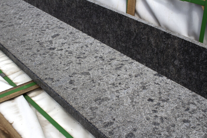 Гранитные ступени Steel Grey 2610x350x30мм термообработка — изображение 3